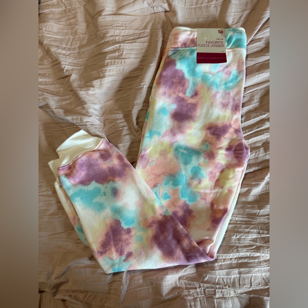 Girls SO Favorite Fleece Jogger – Size 7 | Brand New with Tags | Soft & Cozy Eve